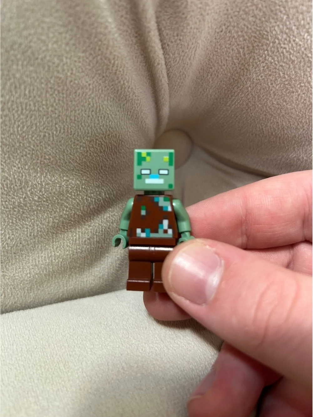 Drowned Zombie 21164 21178 Minecraft LEGO Minifigure Figure The Fox Lodge